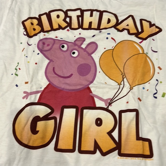 Peppa pig women’s birthday girl tee new - Picture 3 of 3